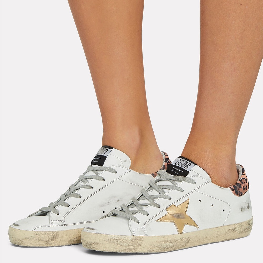 Golden Goose Super-star Low Top Sneakers Sz 38